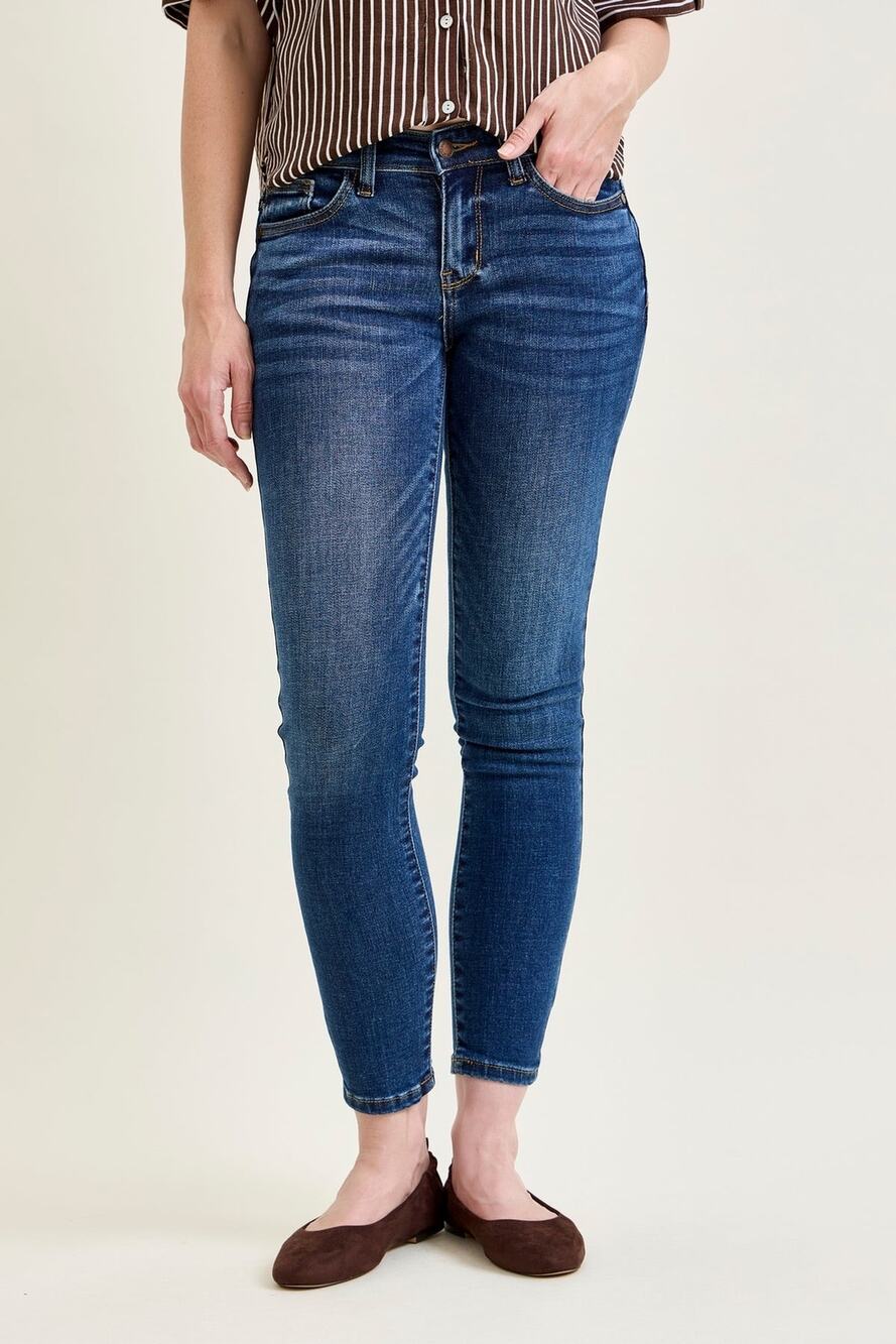 Judy Blue Sienna Handsand Classic Skinny Jeans Stretch Denim 82106 Size 3/26 EUC